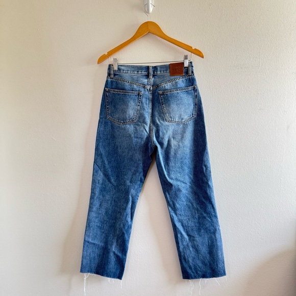 Toteme Classic Cut Denim Jeans Raw Hem size 27 - Picture 11 of 11